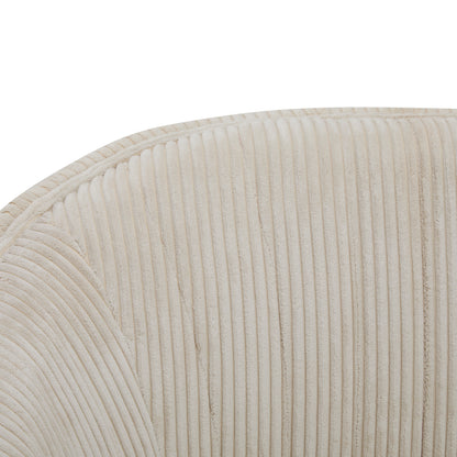 Deborah Mid-Century Fabric Settee