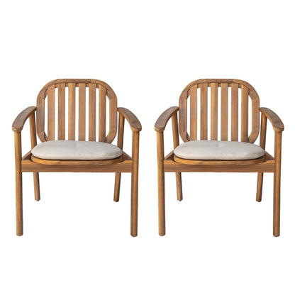 Mejana Dining Chair With Cushion, Set of 2