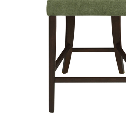 VintParlor 25.5 in. Modern Upholstered Counter Stools,Set of 2
