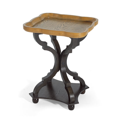 Dianelly French Country Accent Table with Square Top