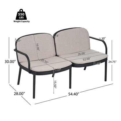 Aidan Outdoor Patio Loveseat