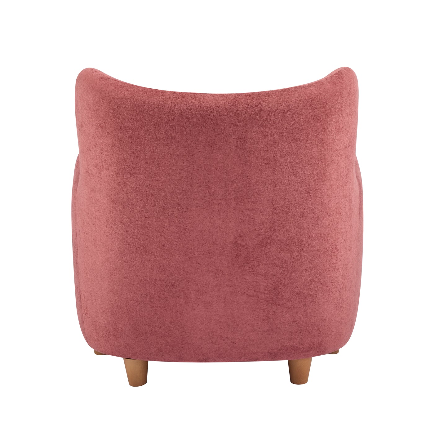 Zoe Fabric Wingback Accent Chairs Single Sofa