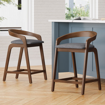 Evereste Counter Stools with Cushions