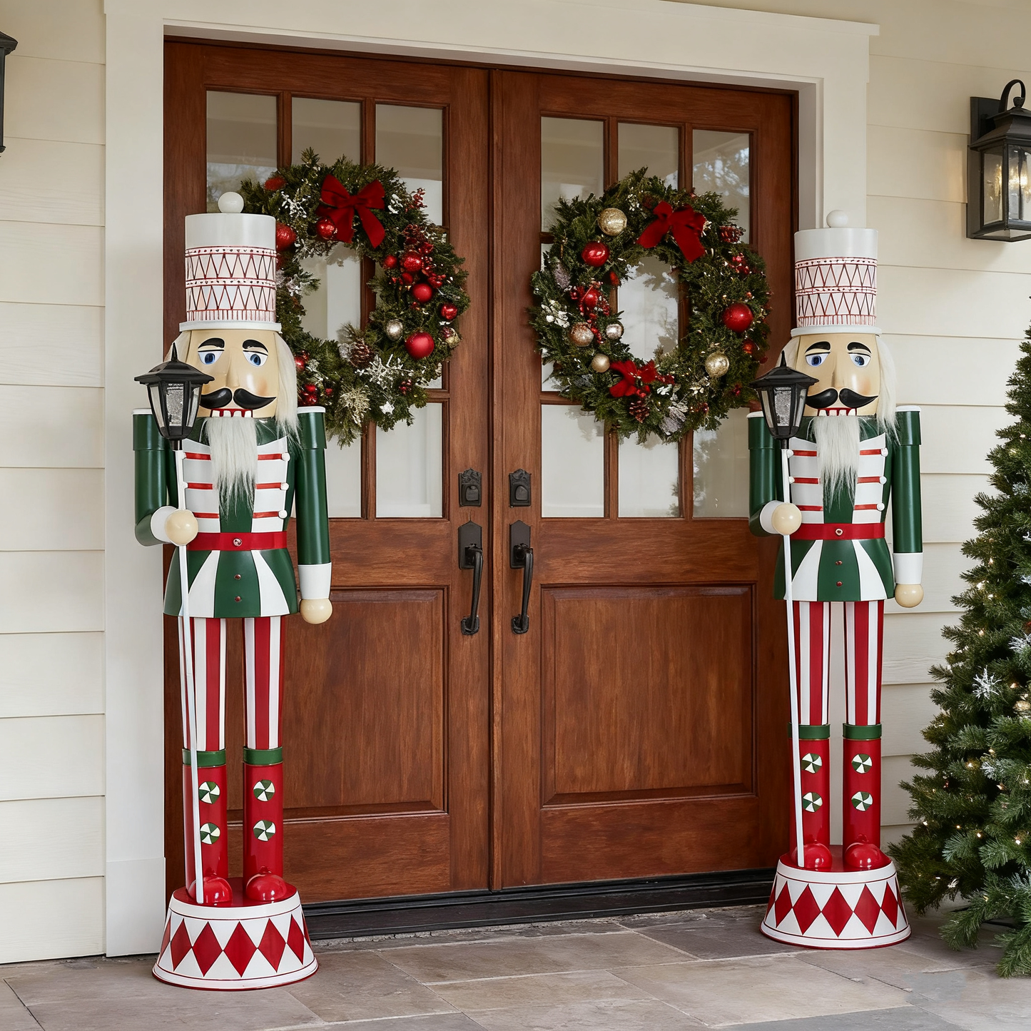 Peregrine Classic Iron Nutcracker for Holiday Decor_B