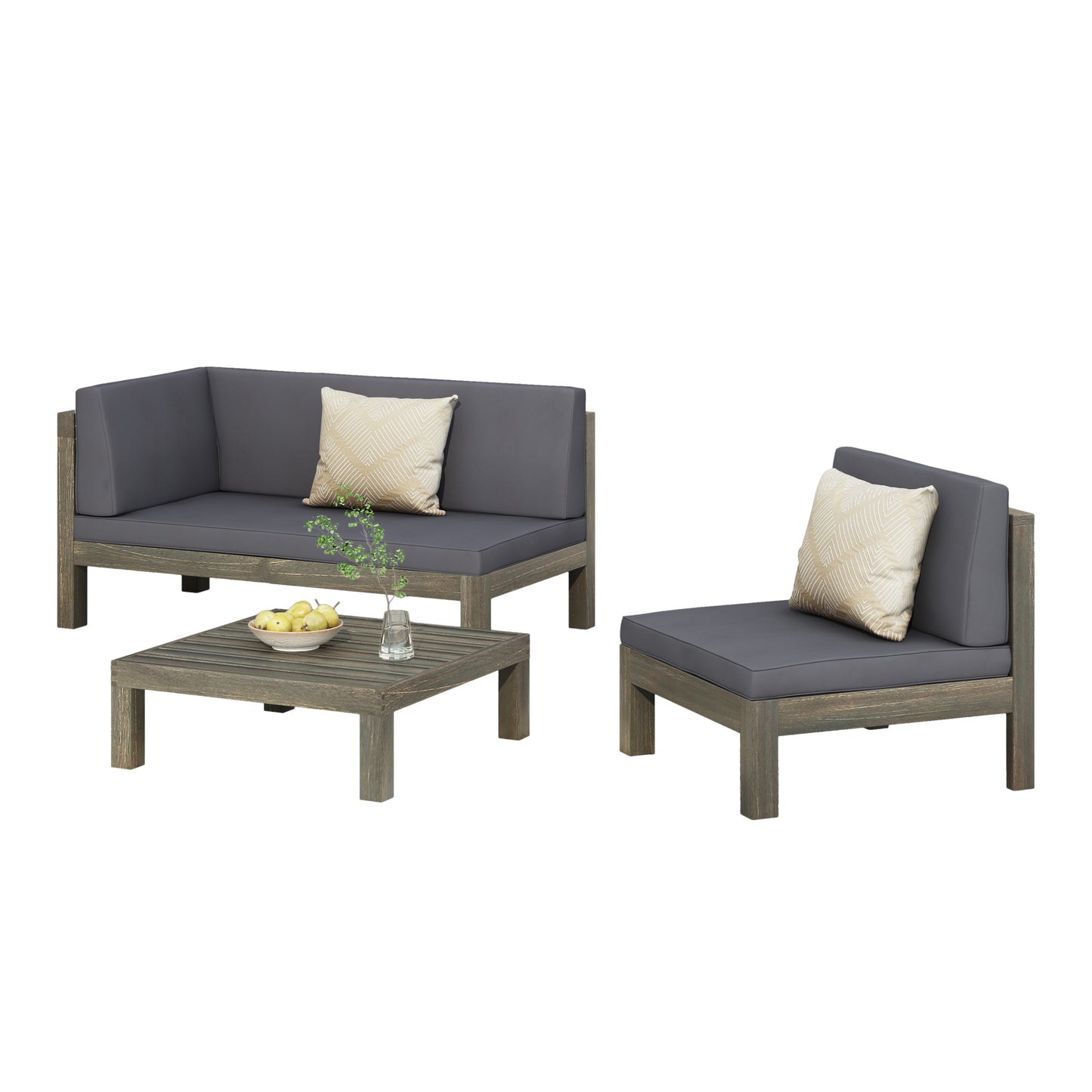 Braval X-Back 3 Piece Conversation Sets