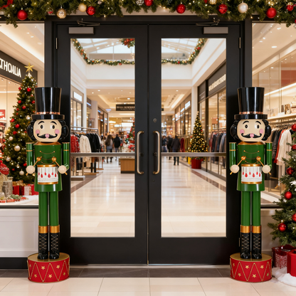 Peregrine Classic Iron Nutcracker for Holiday Decor_C