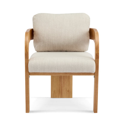 Nanali 2-Pack Dining Chairs with Pillow Back,Solid Wood Frame