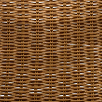 Demorivor Outdoor Dining Chairs Set of 2, Teak Color Acacia Wood Frame,Waterproof Cushion