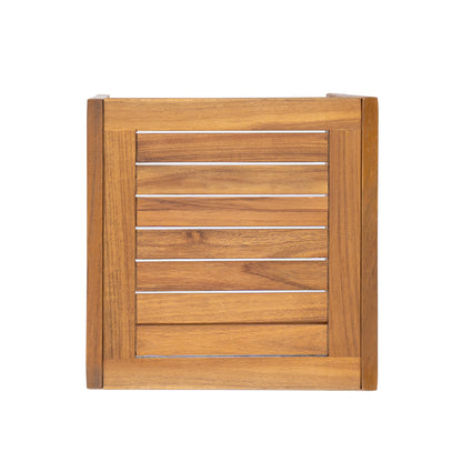 Ashwell C-shaped Acacia Wood Side Table