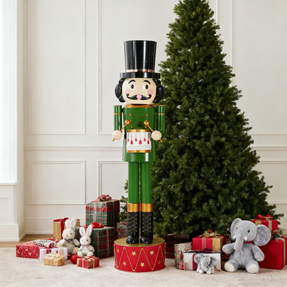 Peregrine Classic Iron Nutcracker for Holiday Decor_C