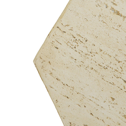 Onpon MGO Hexagonal Archaistic Side Table