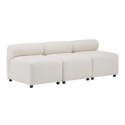 Evelyn Modular Sectional – 3 Armless Chairs + 1 Corner Chair