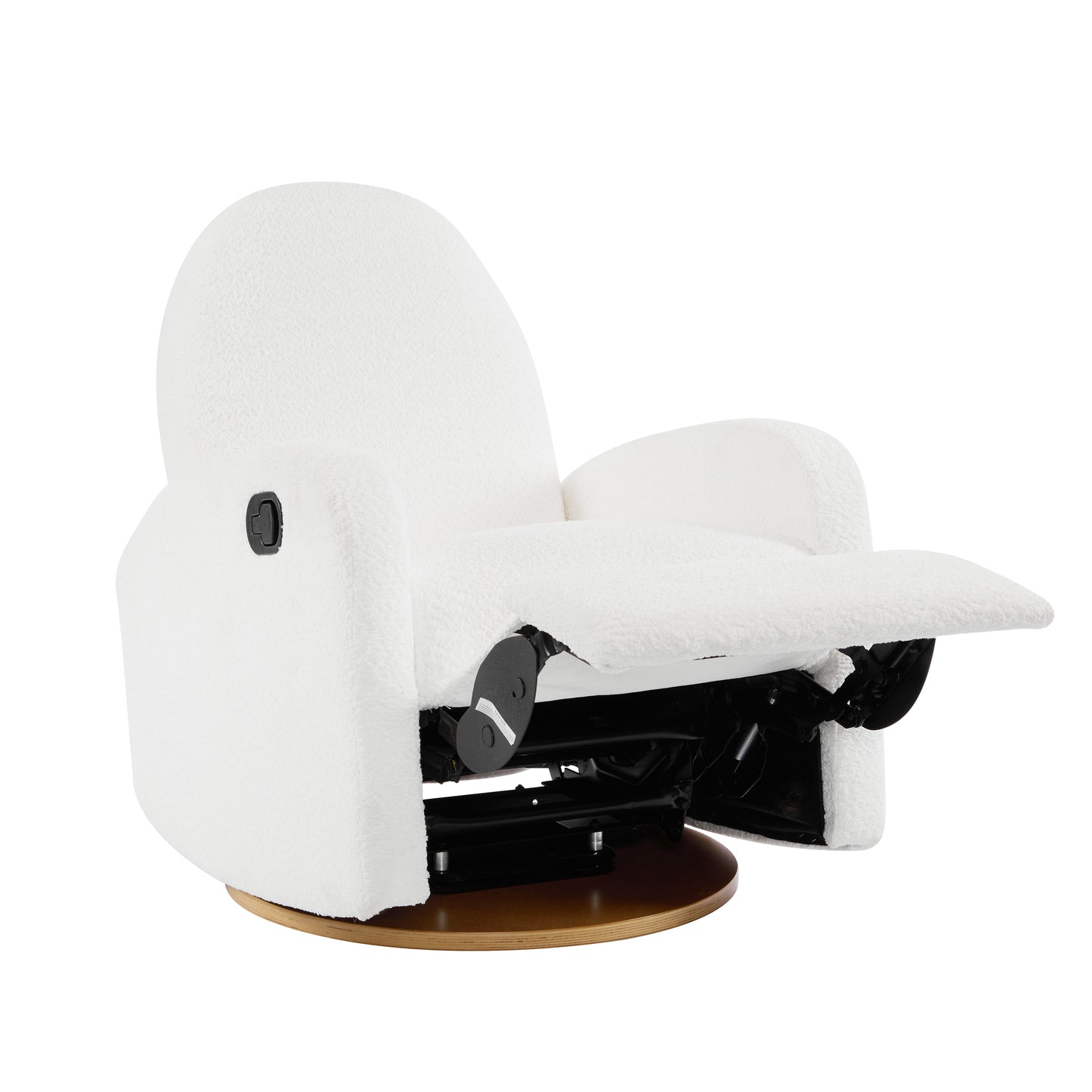 Alindra Modern 360° Swivel Glider Recliner Chair with Rocking Motion