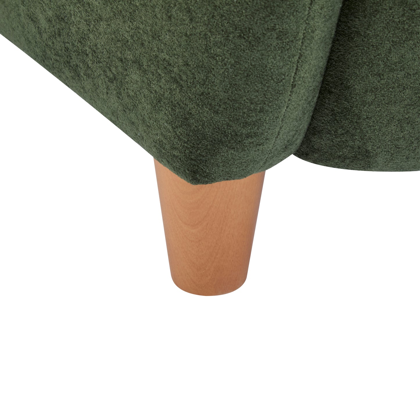 Zoe Fabric Wingback Accent Chairs Single Sofa