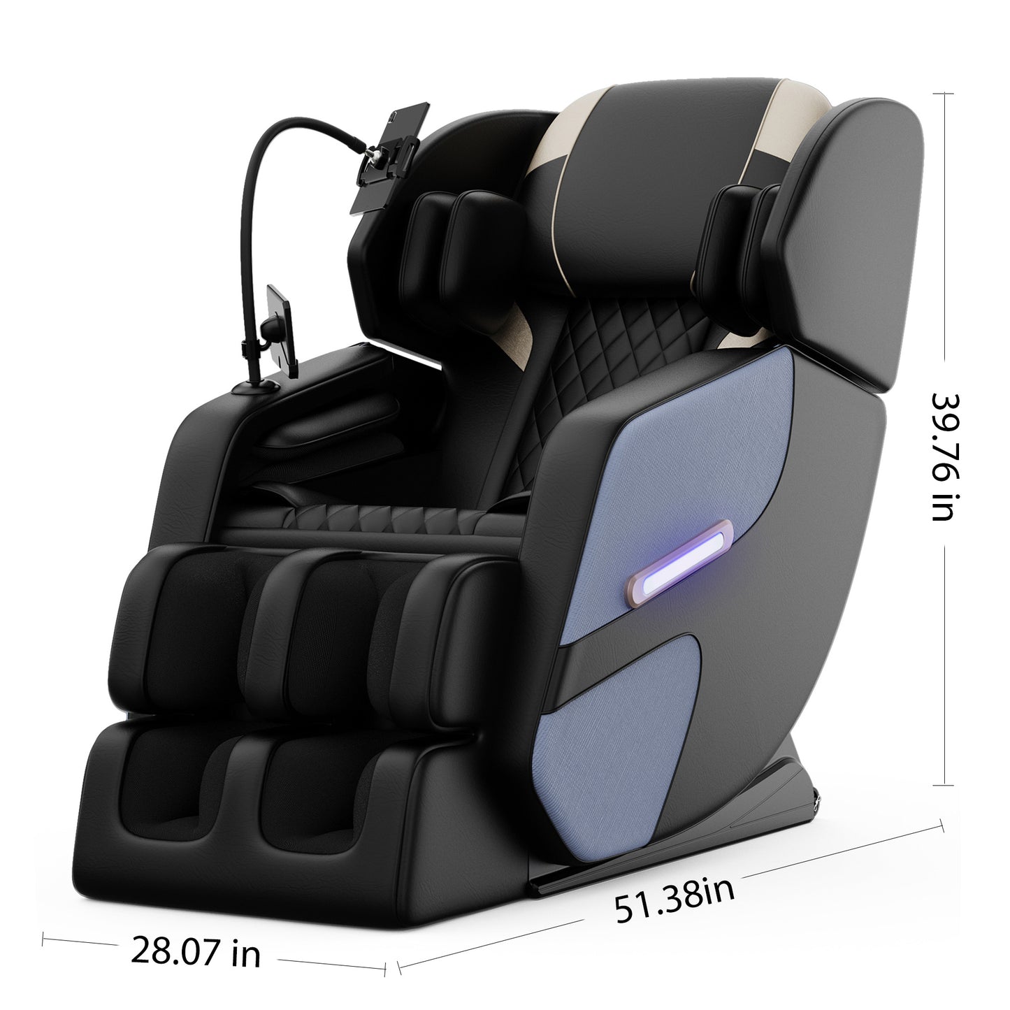 Massage Chair Recliner with Zero Gravity with Full Body Air Pressure