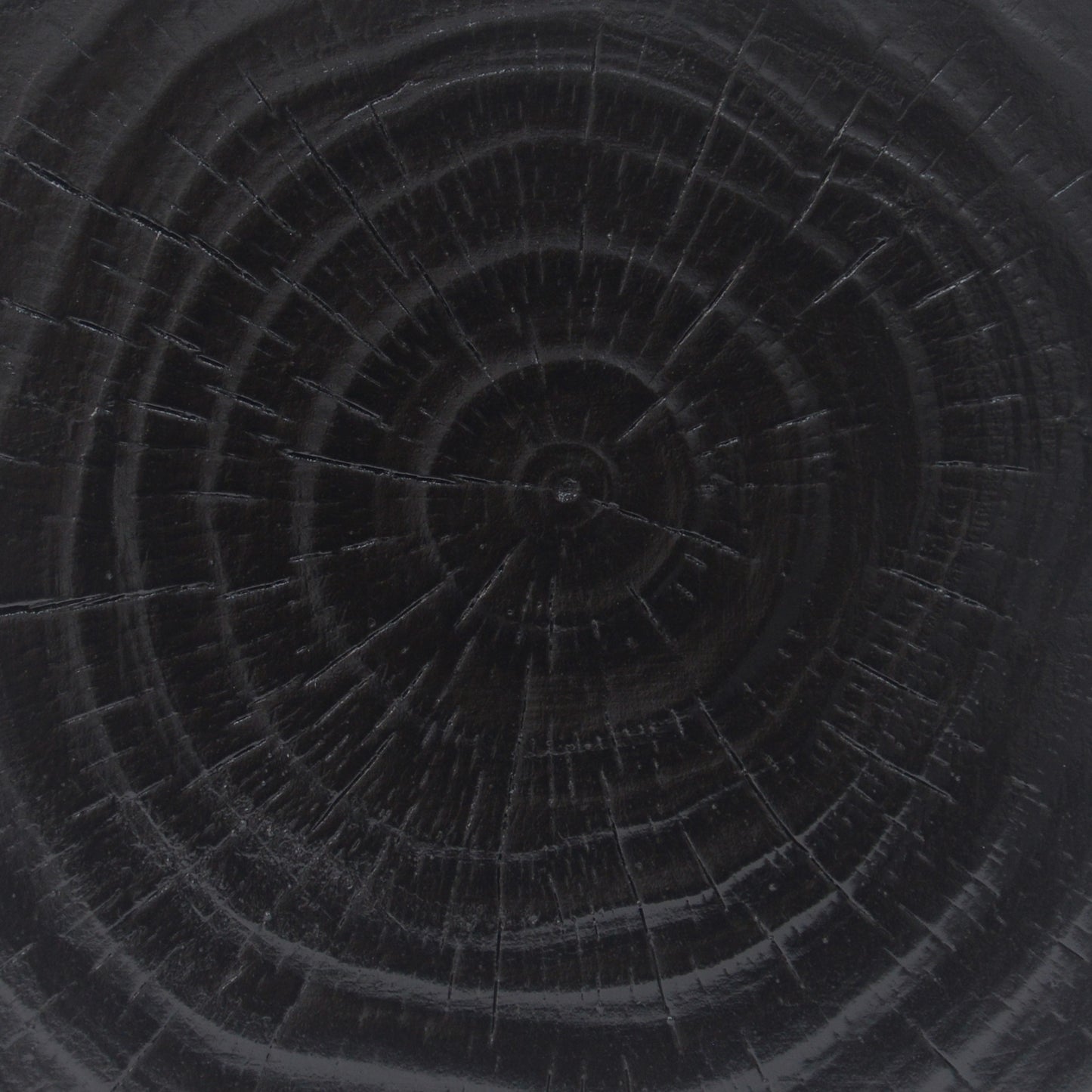 Woanar MGO Twist Shape Side Table, Wood-like texture