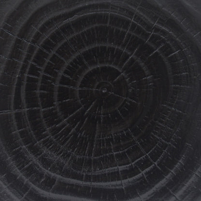 Woanar MGO Twist Shape Side Table, Wood-like texture