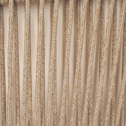 Lumozorette 28" Outdoor Lounge Chair with Backrest,Cushions and Curved Armrests