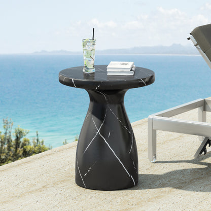 Osric Modern Outdoor Sturdy Side Table Coffee Table