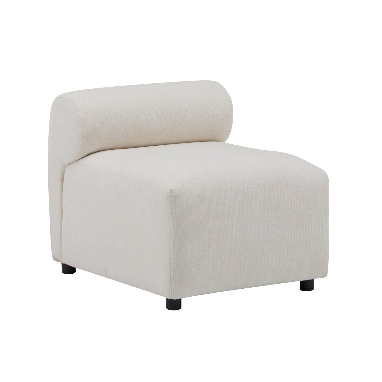 Evelyn Modular Sectional - Armless Chair,Set of 3