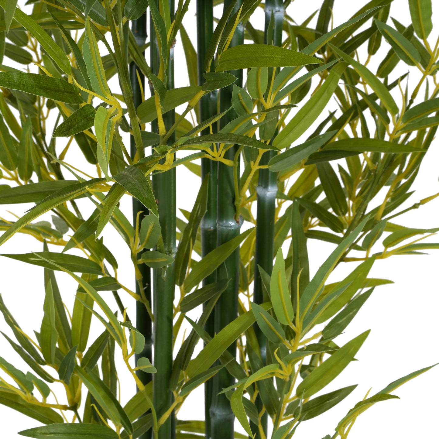 Kaelith 72" Artificial Bamboo with Black Plastic Pot - 2pcs