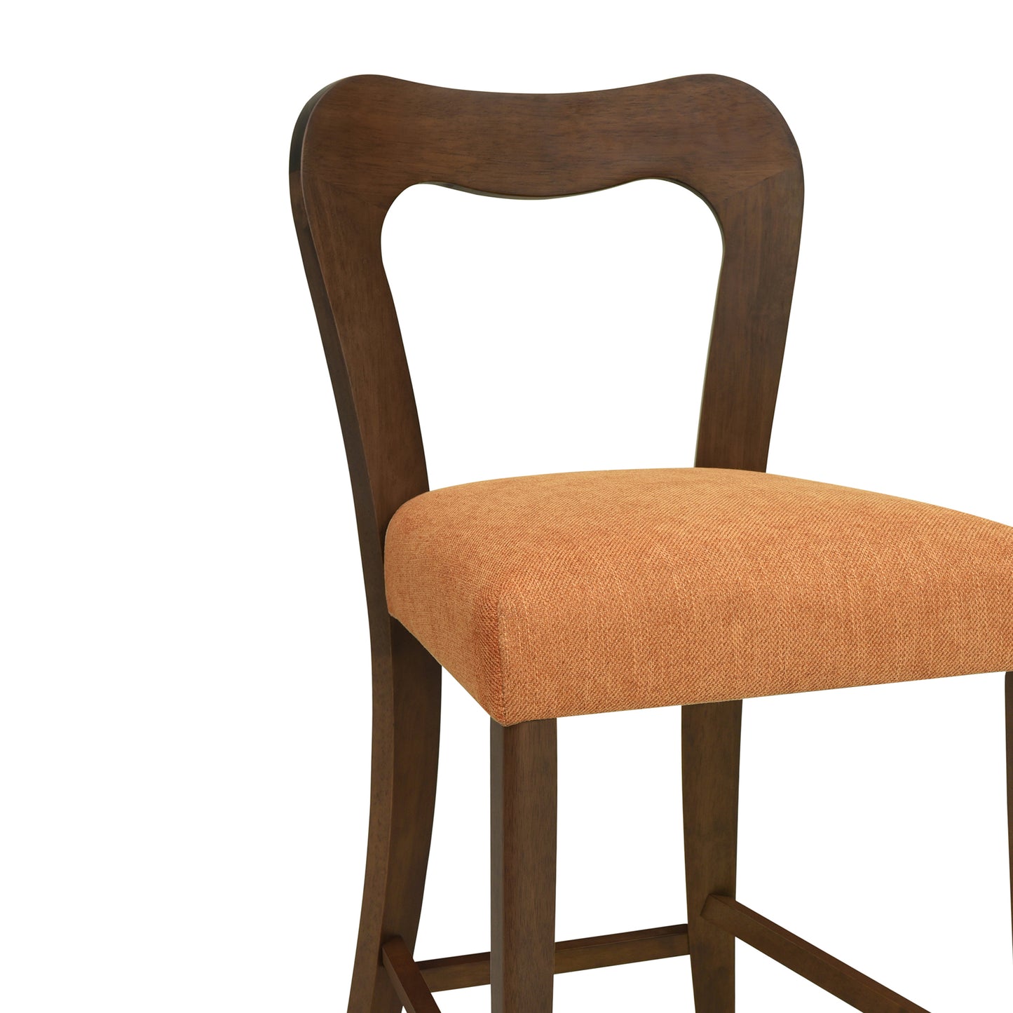 VintParlor 25.5 in. Modern Upholstered Counter Stools,Set of 2
