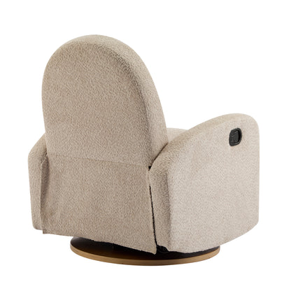 Alindra Modern 360° Swivel Glider Recliner Chair with Rocking Motion