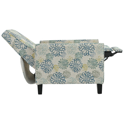 Brienne Push Back Recliner Chair Upholstered Recliner Armchair