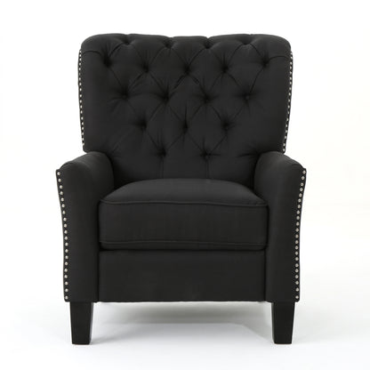 Finnion Modern Fabric Push Back Recliner