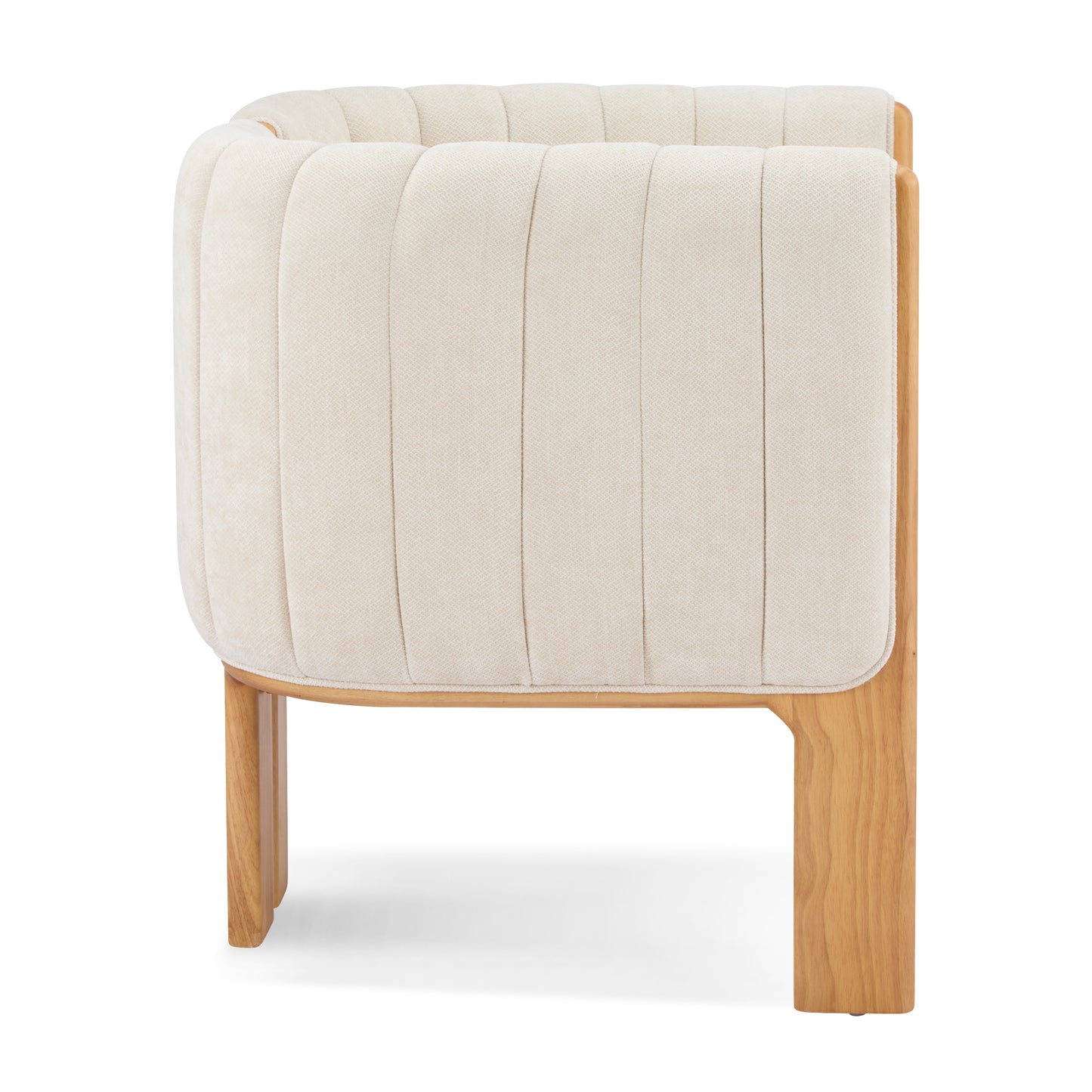 Cerys Dining Chairs Set of 2, Modern Stylish Seating with Rubber Wood Frame