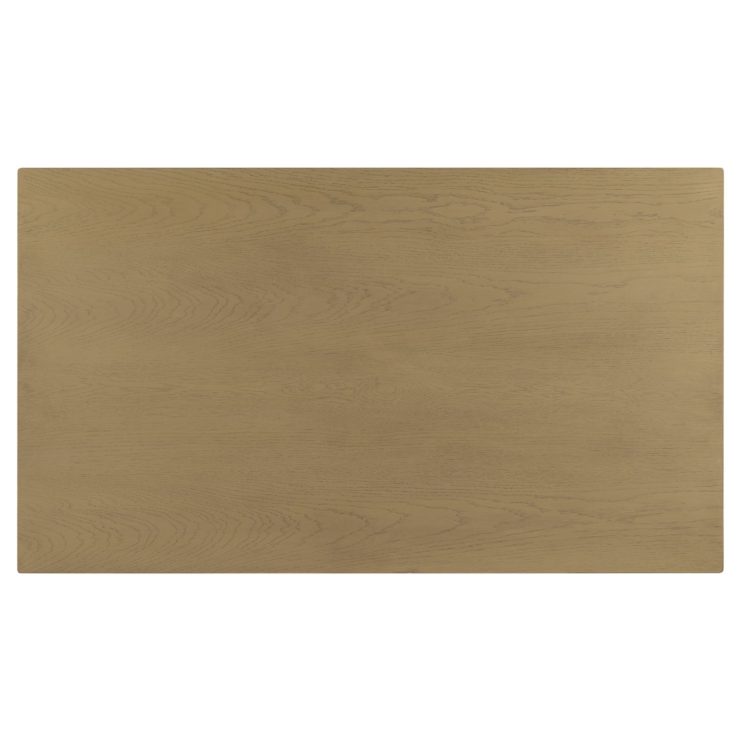 55.1" Wood Coffee Table with Black Legs, 2 Open Storage Shelves, Modern Living Room Table