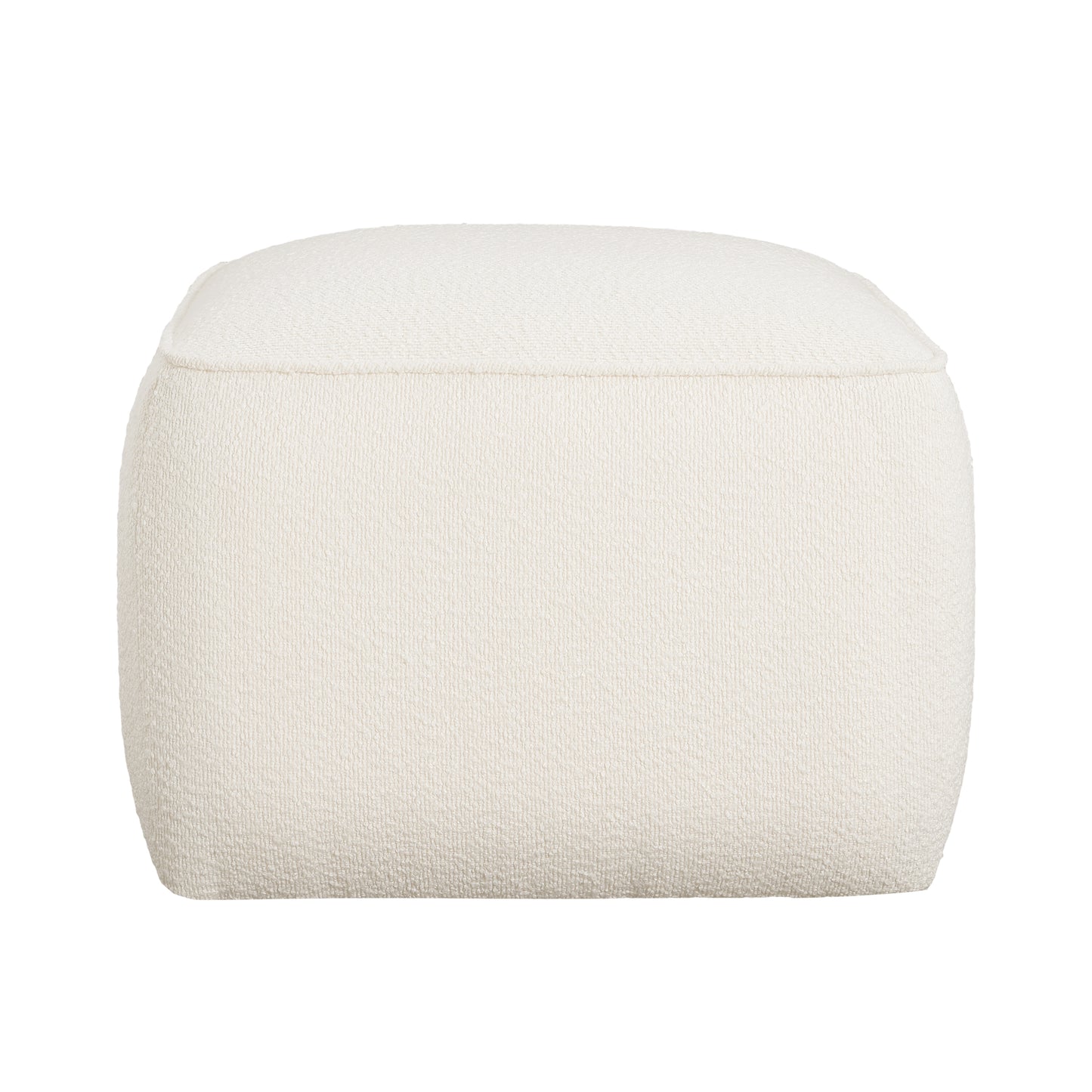 Cassian Upholstered Square PU Leather Ottoman