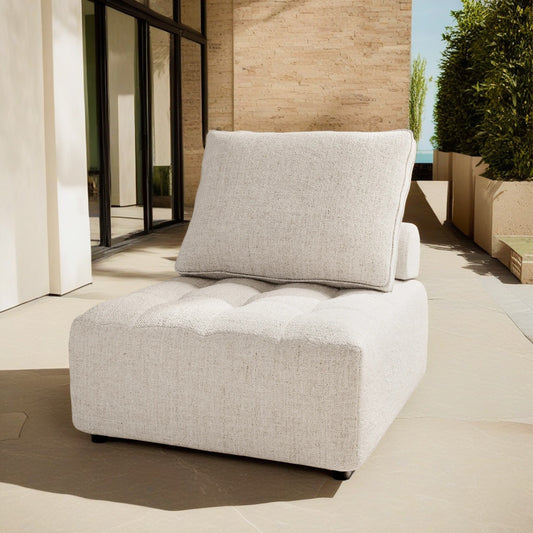 Premium Outdoor Modular Sofa with Aluminum Frame, Removable Cushions & Waterproof Cover