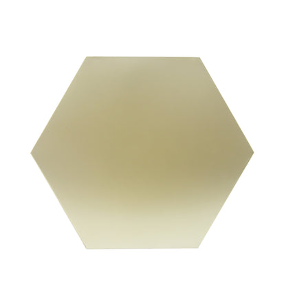 Calliope modern minimalist Hexagon Side Table  designed for indoor and outdoor