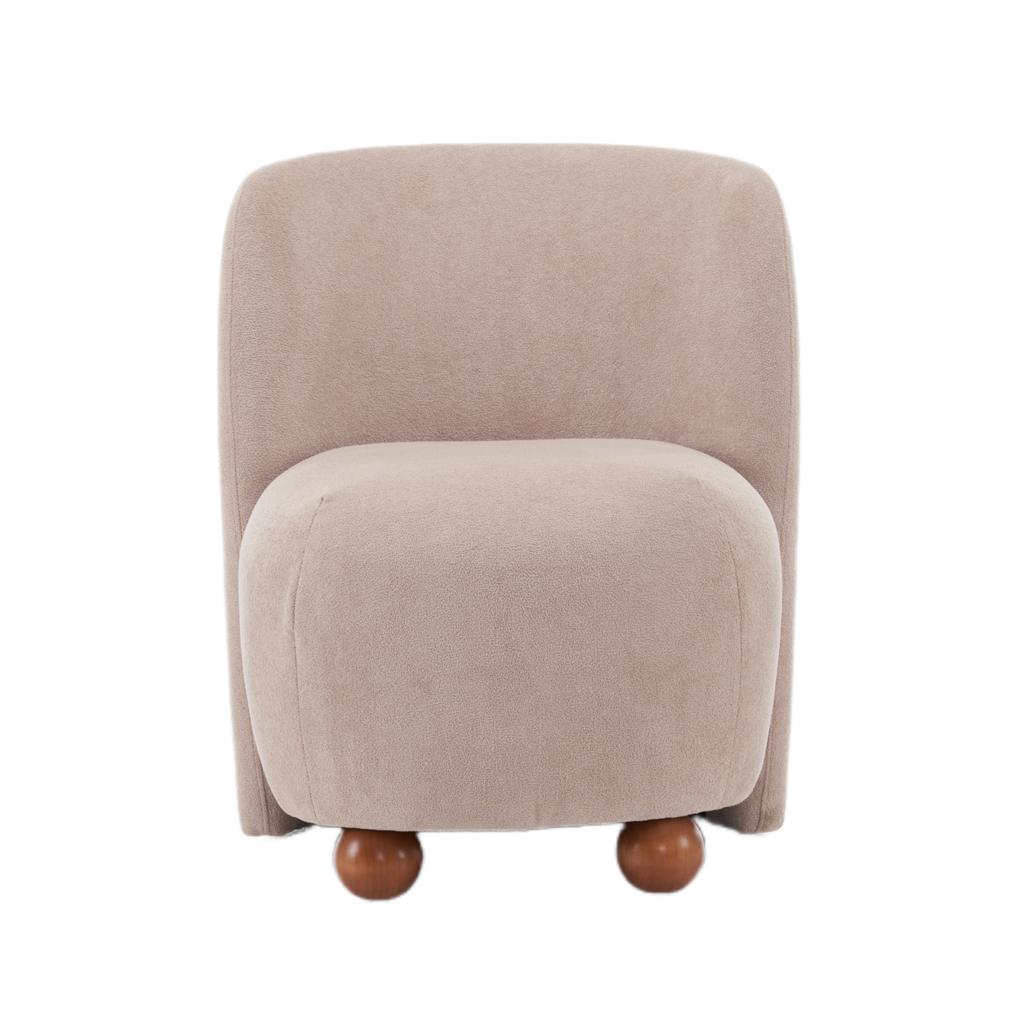 Sallia Ultra-Soft Modern Low-Back Armless Accent Chair, Multiple Color