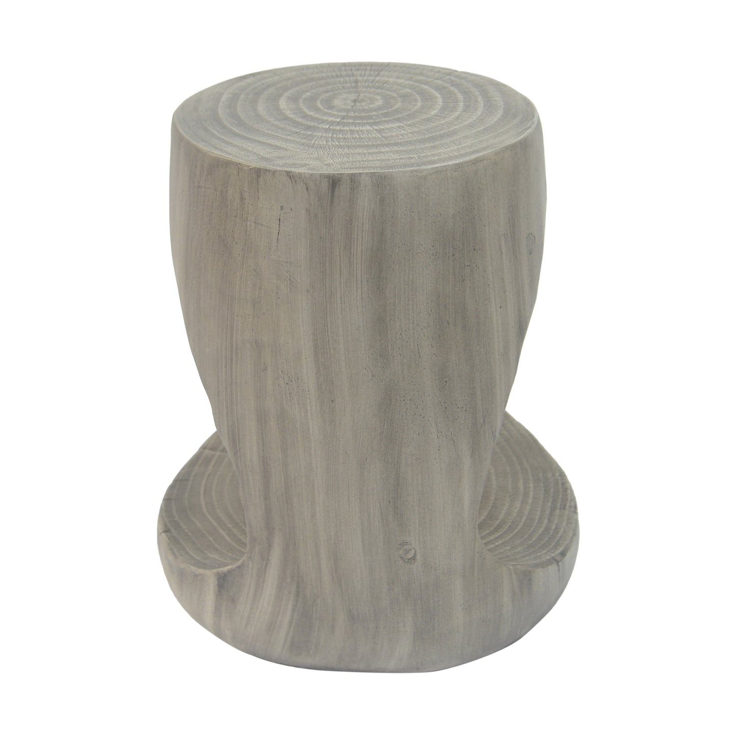 Hawthor MGO Hollow Side Table, Wood-like texture