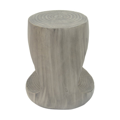 Hawthor MGO Hollow Side Table, Wood-like texture