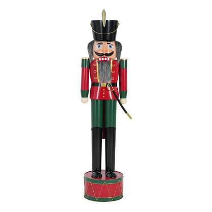 Peregrine Classic Iron Nutcracker for Holiday Decor
