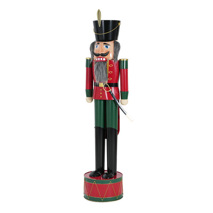 Peregrine Classic Iron Nutcracker for Holiday Decor