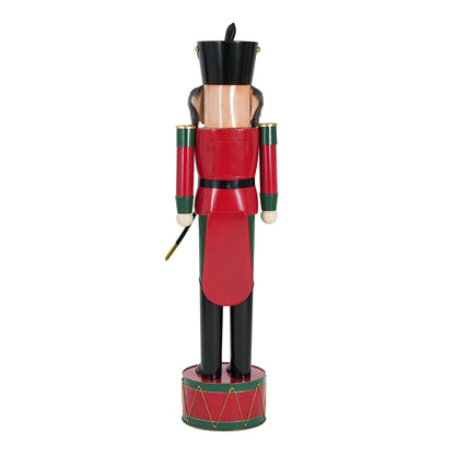 Peregrine Classic Iron Nutcracker for Holiday Decor