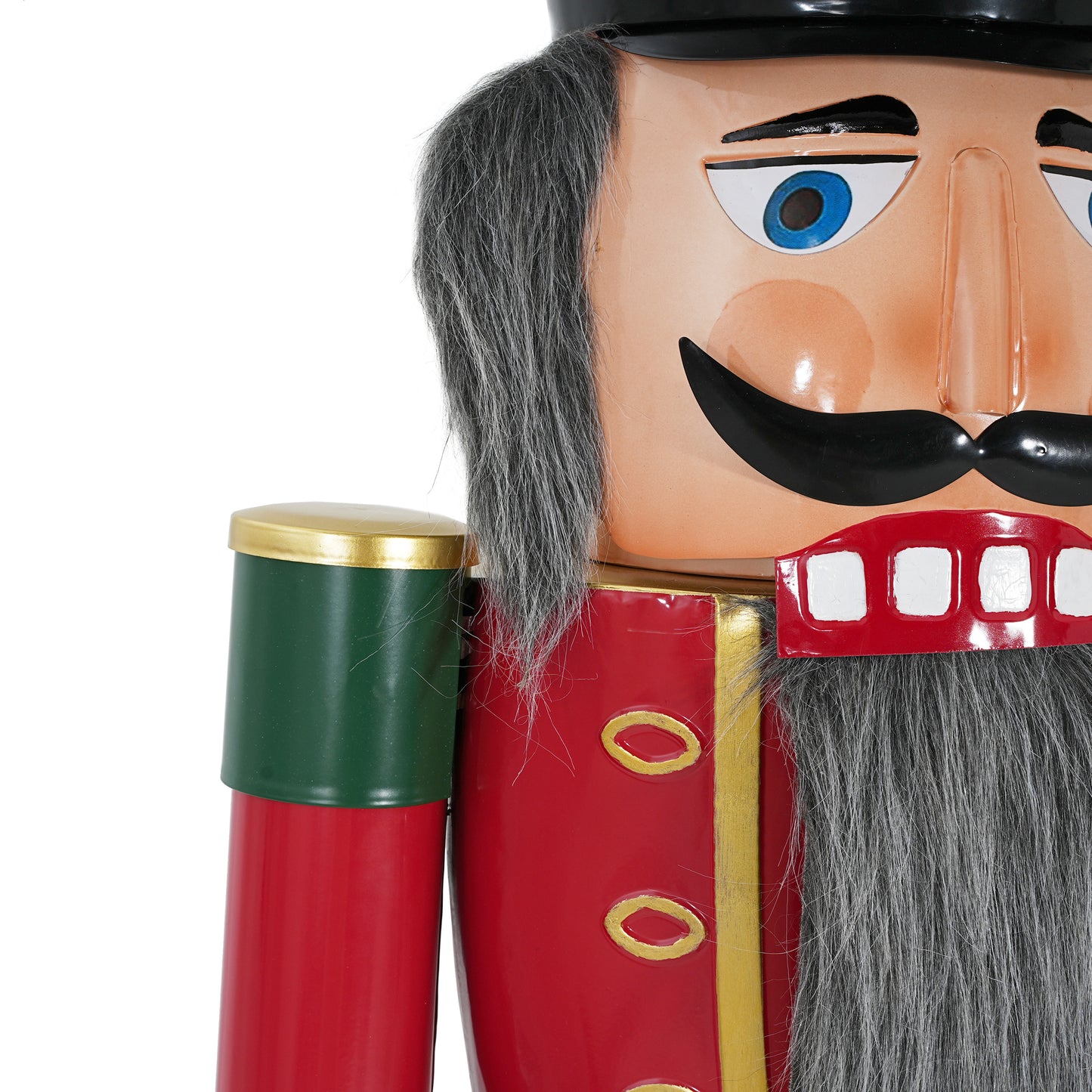 Peregrine Classic Iron Nutcracker for Holiday Decor