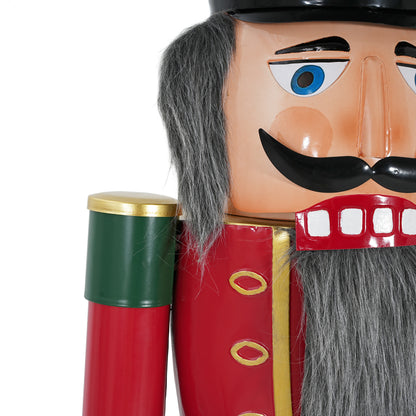 Peregrine Classic Iron Nutcracker for Holiday Decor