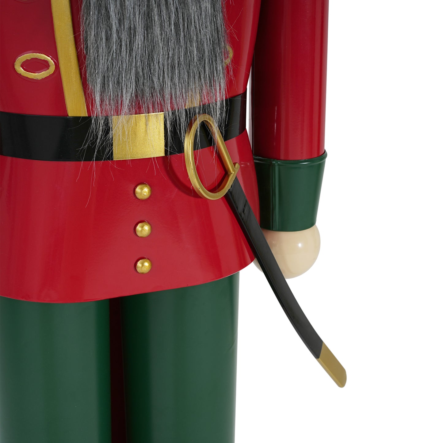 Peregrine Classic Iron Nutcracker for Holiday Decor