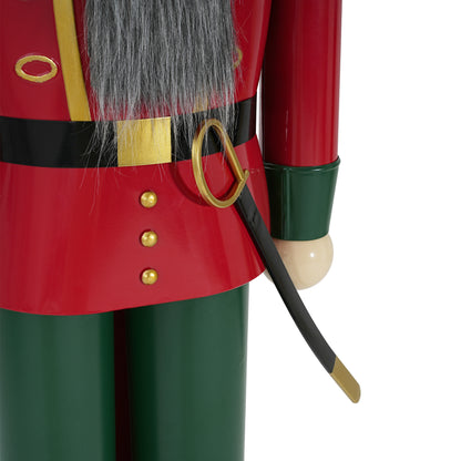 Peregrine Classic Iron Nutcracker for Holiday Decor