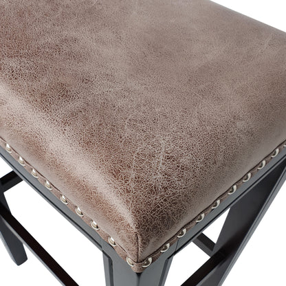 Tiffin Studded Barstool,set of 2