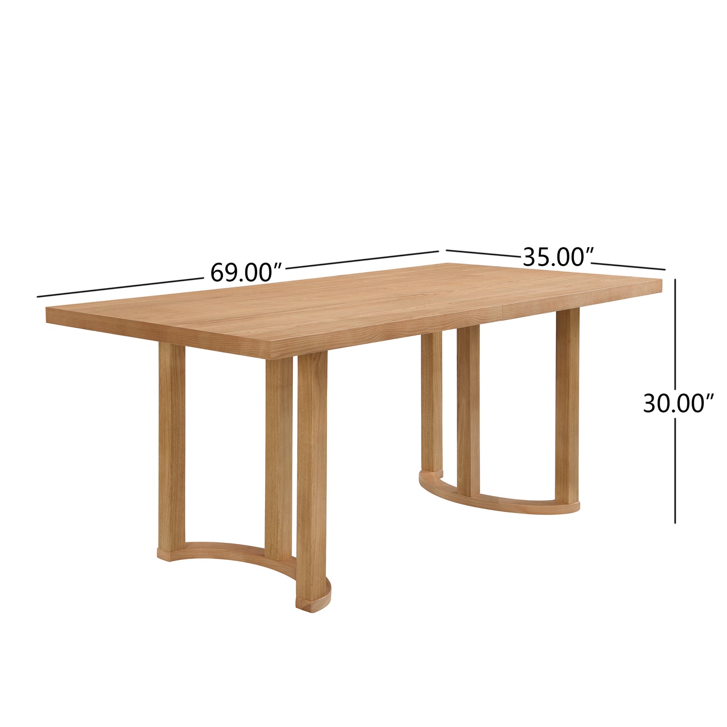 Paletteia 69 Inch Dining Table