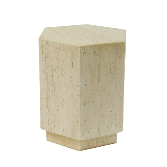 Onpon MGO Hexagonal Archaistic Side Table