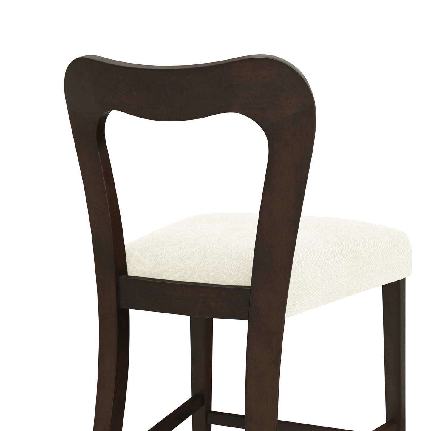 VintParlor 25.5 in. Modern Upholstered Counter Stools,Set of 2
