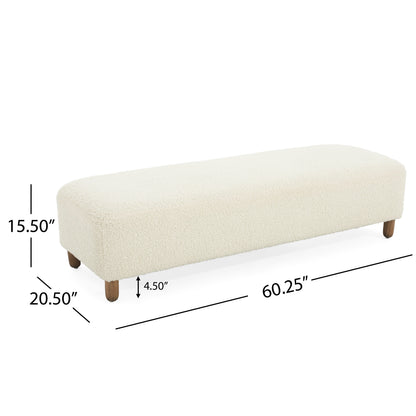 Versati Modern Comfortable Upholstered Ottoman
