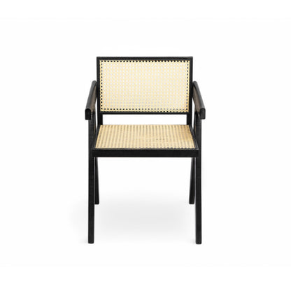 Chandiger Wood Arm Dining Chair,Set of 2